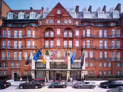 We often provide temporary cold water AC systems for Claridges, London.