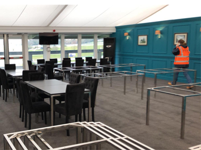 Cheltenham Festival, we are supplying the temporary heating for the meeting